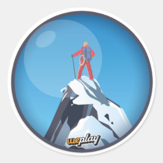 Sticker Rond Weplay Props Series 1 - Big Effort