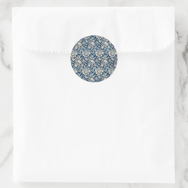 Sticker Rond Wey, Wallpaper, 1883 par William Morris (Sac)