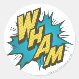 STICKER ROND WHAM 2