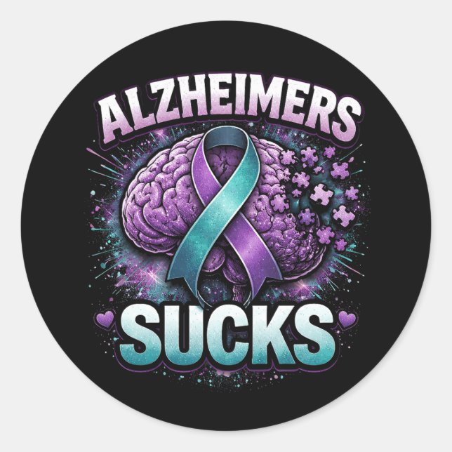 Sticker Rond When Memories Fade (Devant)