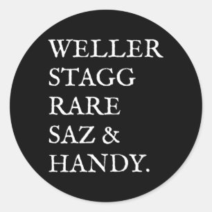 Sticker Rond Whiskey Bourbon Antique Par Bigshakir Btac