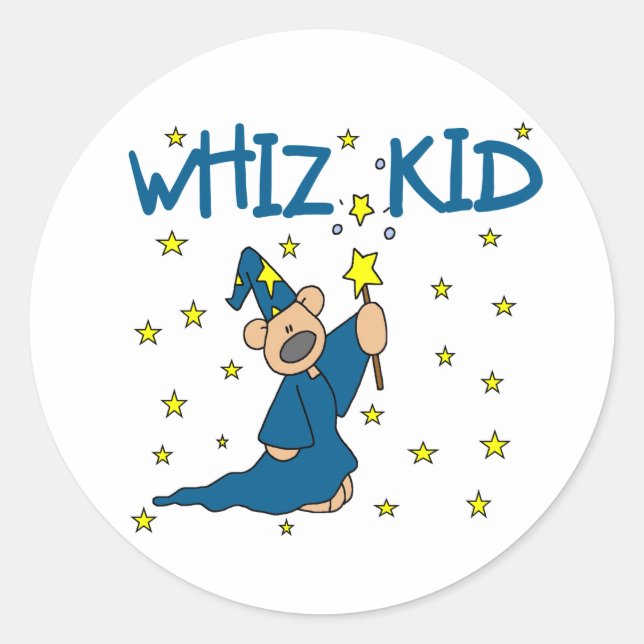 Sticker Rond Whiz Kid (Devant)