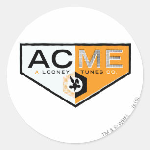 Sticker Rond WILE E. COYOTE™ Acme 2