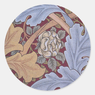Sticker Rond William Morris - St James 1880