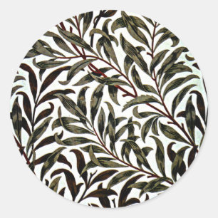 Sticker Rond William Morris - Willow Bough,