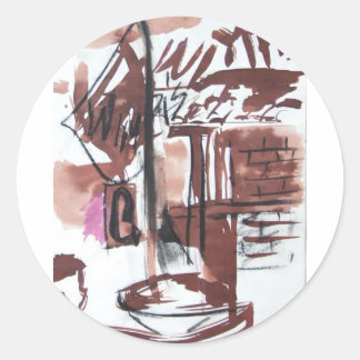 Sticker Rond Wimpi sur le tablier PCH