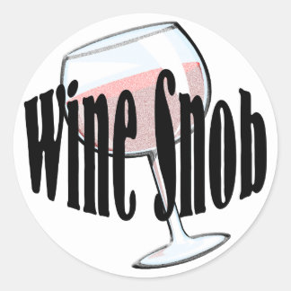 Sticker Rond Wine