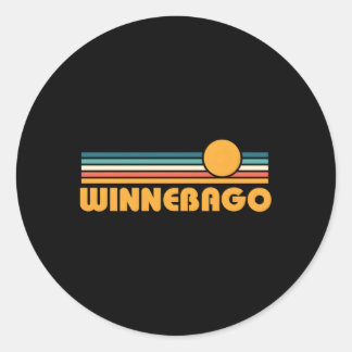 Sticker Rond Winnebago Minnesota