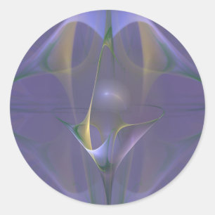 Sticker Rond Winterini Faery Martini Art