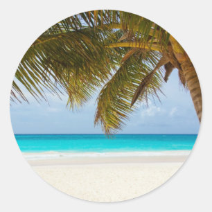 Sticker Rond Wish you were !