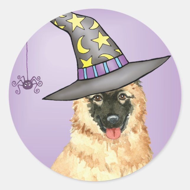 Sticker Rond Witch Tervuren (Devant)