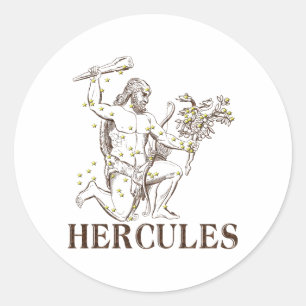 Sticker Rond WITS : Hercules