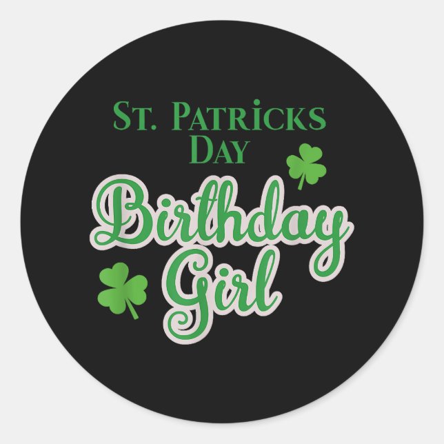 Sticker Rond Wolf Heart Valentine's Day Girl Women12 (Devant)