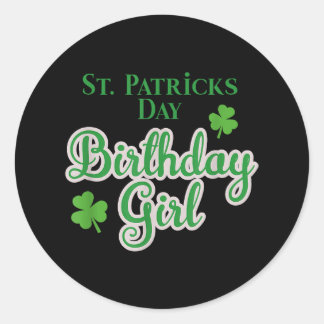 Sticker Rond Wolf Heart Valentine's Day Girl Women12