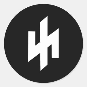 Sticker Rond Wolfsangel Protection Contre Les Loups De Rune D'H