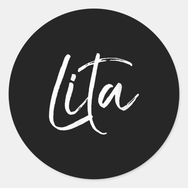 Sticker Rond Womens Grandma Quote In Spanish Abuela New Abuelit (Devant)