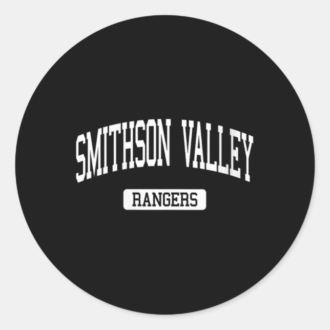 Sticker Rond Womens Smithson Valley Hs New Braunfels Tx Varsity (Devant)
