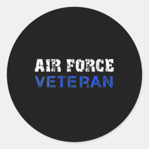 Sticker Rond Womens Us Air Force, Usaf, Air Force Veterans Dist