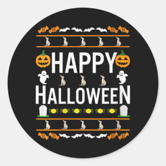 Sticker Rond Womens Whippet Halloween Lazy Ugly Costume Dog