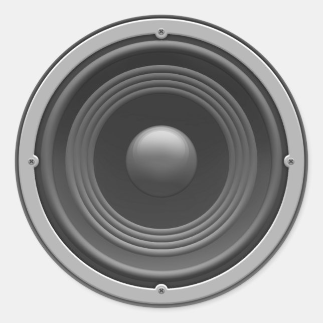 Sticker Rond Woofer (Devant)