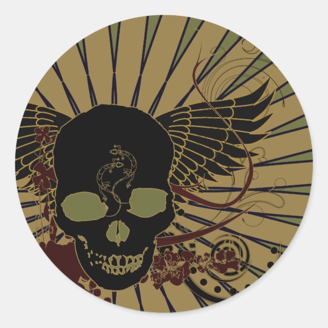 Sticker Rond Wraith (Devant)