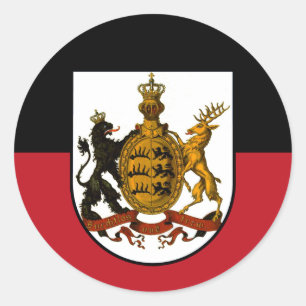 Sticker Rond Württemberg