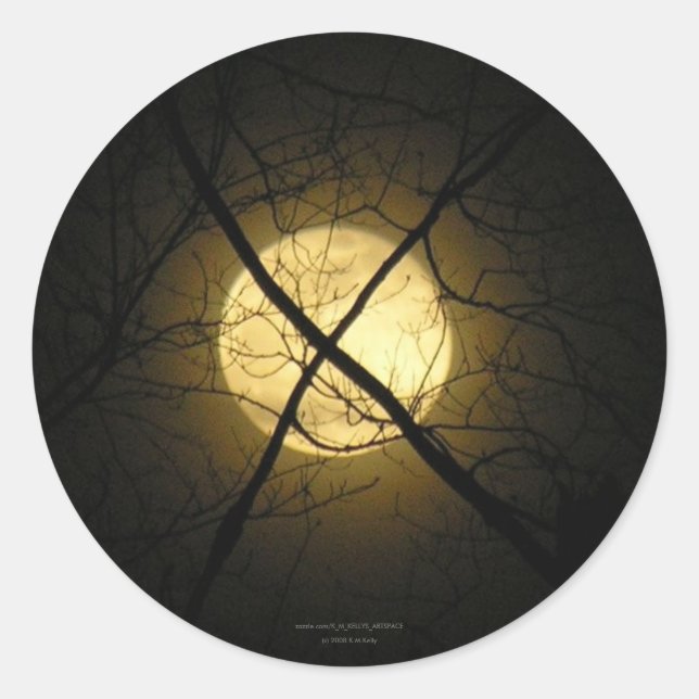 STICKER ROND X MARQUE L'EMPLACEMENT (Devant)