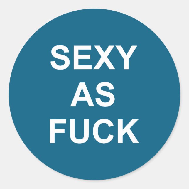 Sticker Rond Y As For, Sarcastic, Funny, Joke, Family  (Devant)