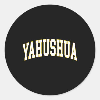 Sticker Rond Yahushua Yahshua