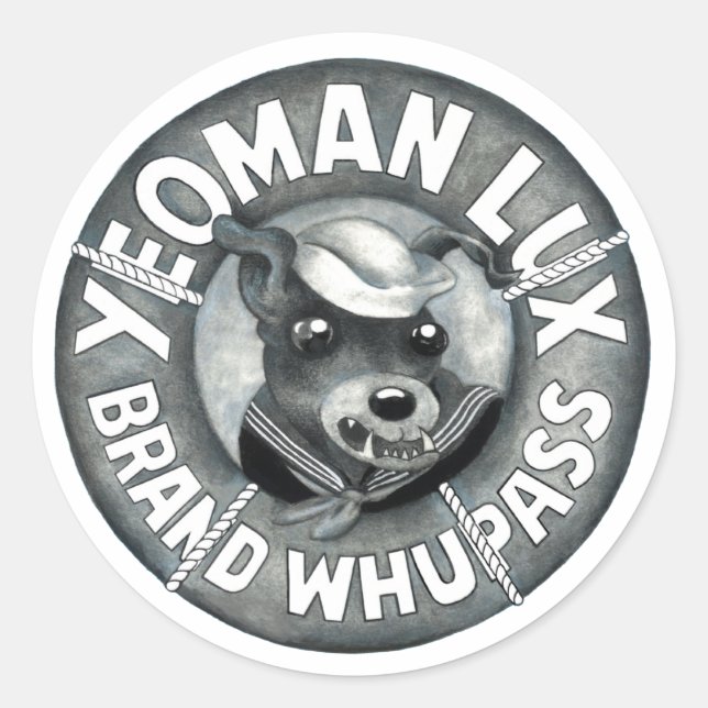 Sticker Rond Yeoman Lux (Devant)
