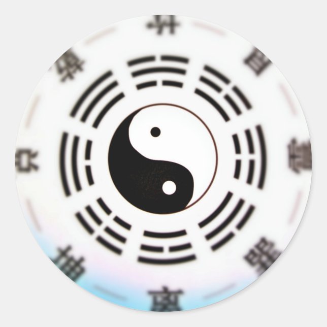 Sticker Rond Yin Yang Spirit (Devant)