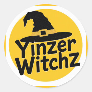 Sticker Rond YinzerWitchz
