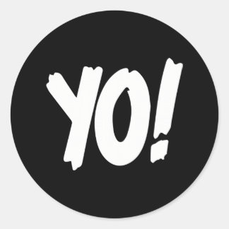 Sticker Rond Yo ! Mtv Raps Replica Logo 1993 ère