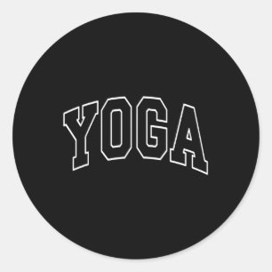 Sticker Rond Yoga - Campus universitaire Varsity College esthét