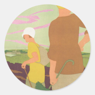 Sticker Rond Yorkshire Moors