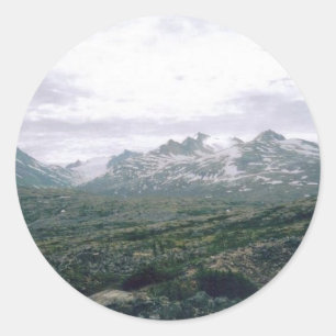 Sticker Rond Yukon - Alaska