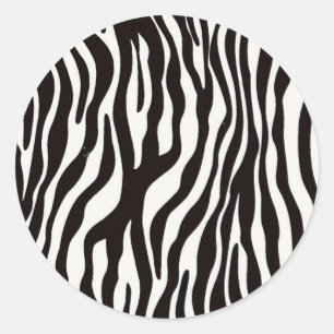 Sticker Rond Zebra Stripes Mix & Match Collectables -