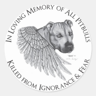 Sticker Rond Zeus angel