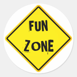 Sticker Rond zone de plaisir