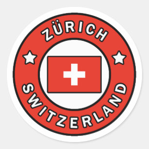 Sticker Rond Zürich Suisse