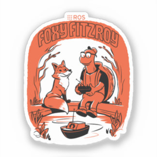 Sticker ROS 2 Foxy Fitzroy