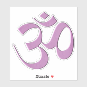 Sticker Rose Om
