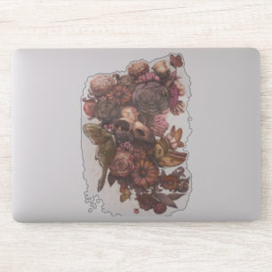 Sticker Roses et papillons