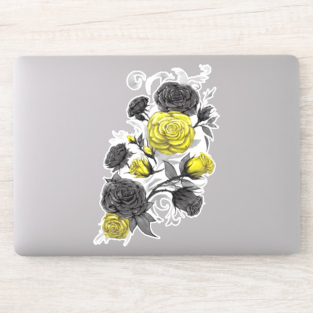 Sticker Roses existentiels (Ordinateur)