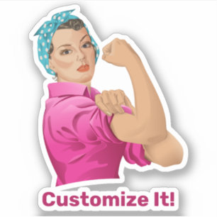 Sticker Rosie Riveter