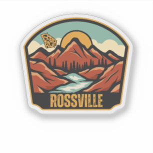 Sticker Rossville, Géorgie