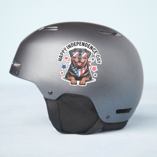 Sticker Rottie Patriot Paws