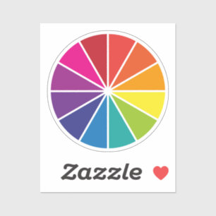 Sticker Roue de couleur