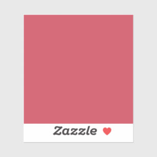 Sticker Rouge brique (couleur unie)