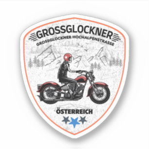 Sticker Route alpine élevée du Grossglockner Alpes autrich
